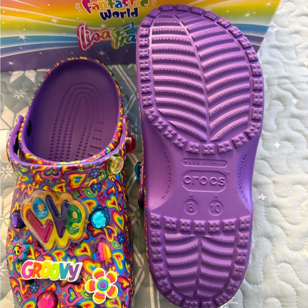 Lisa Frank Crocs New in box - Picture 4 of 4